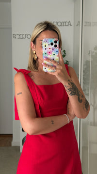 Robe Inès - Rouge - ROSABAYA