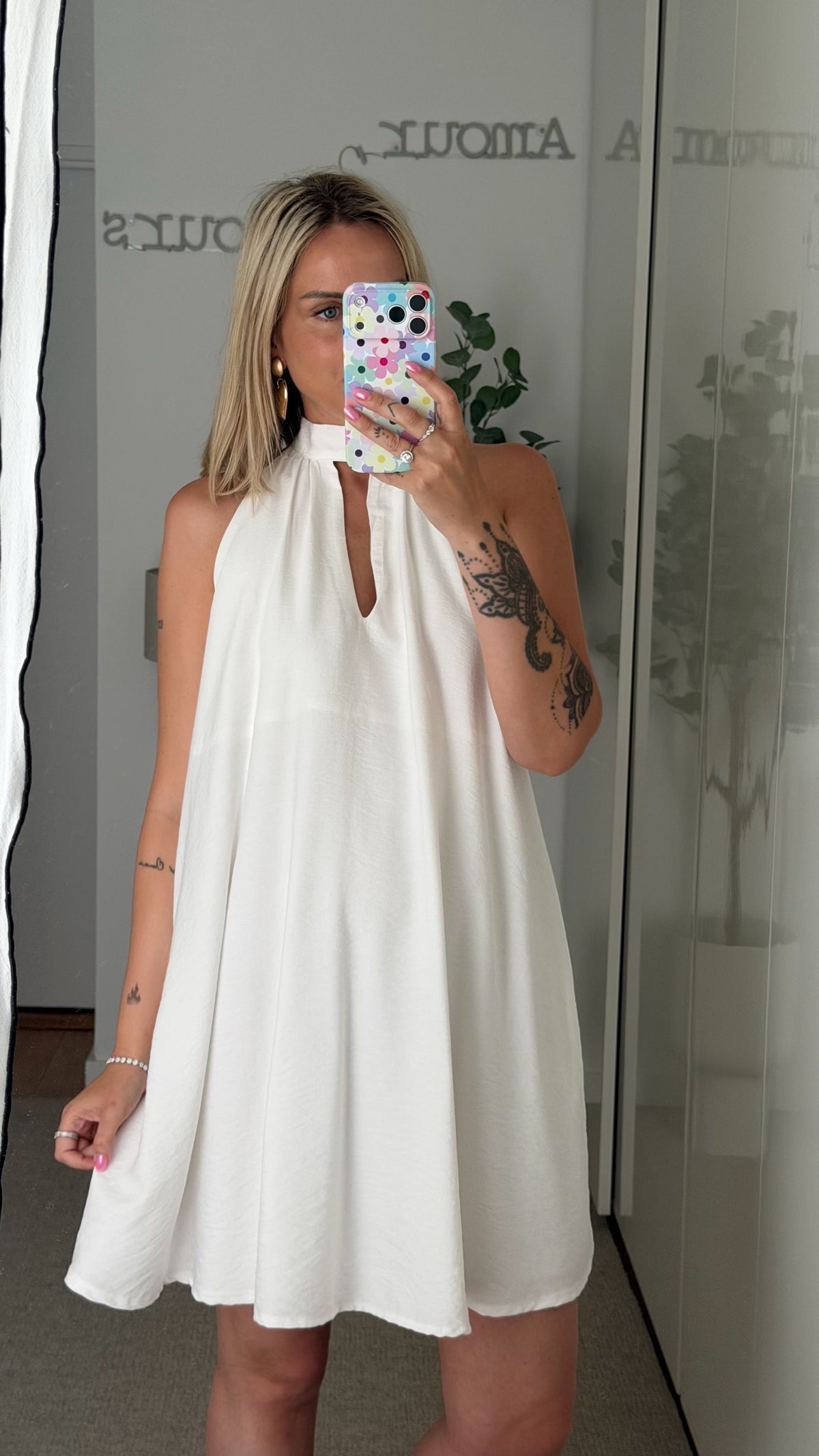 Robe Lina - Blanche - ROSABAYA