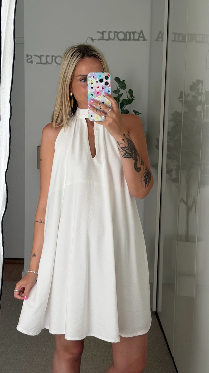Robe Lina - Blanche - ROSABAYA