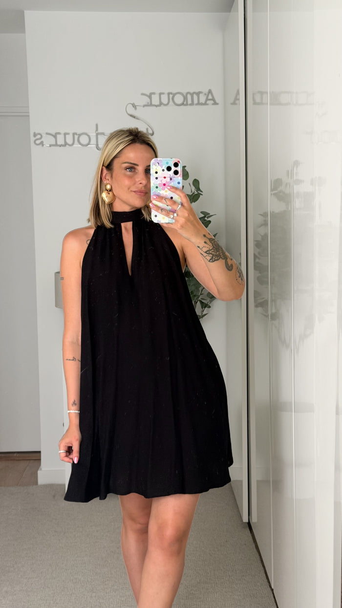 Robe Lina - Noire - ROSABAYA