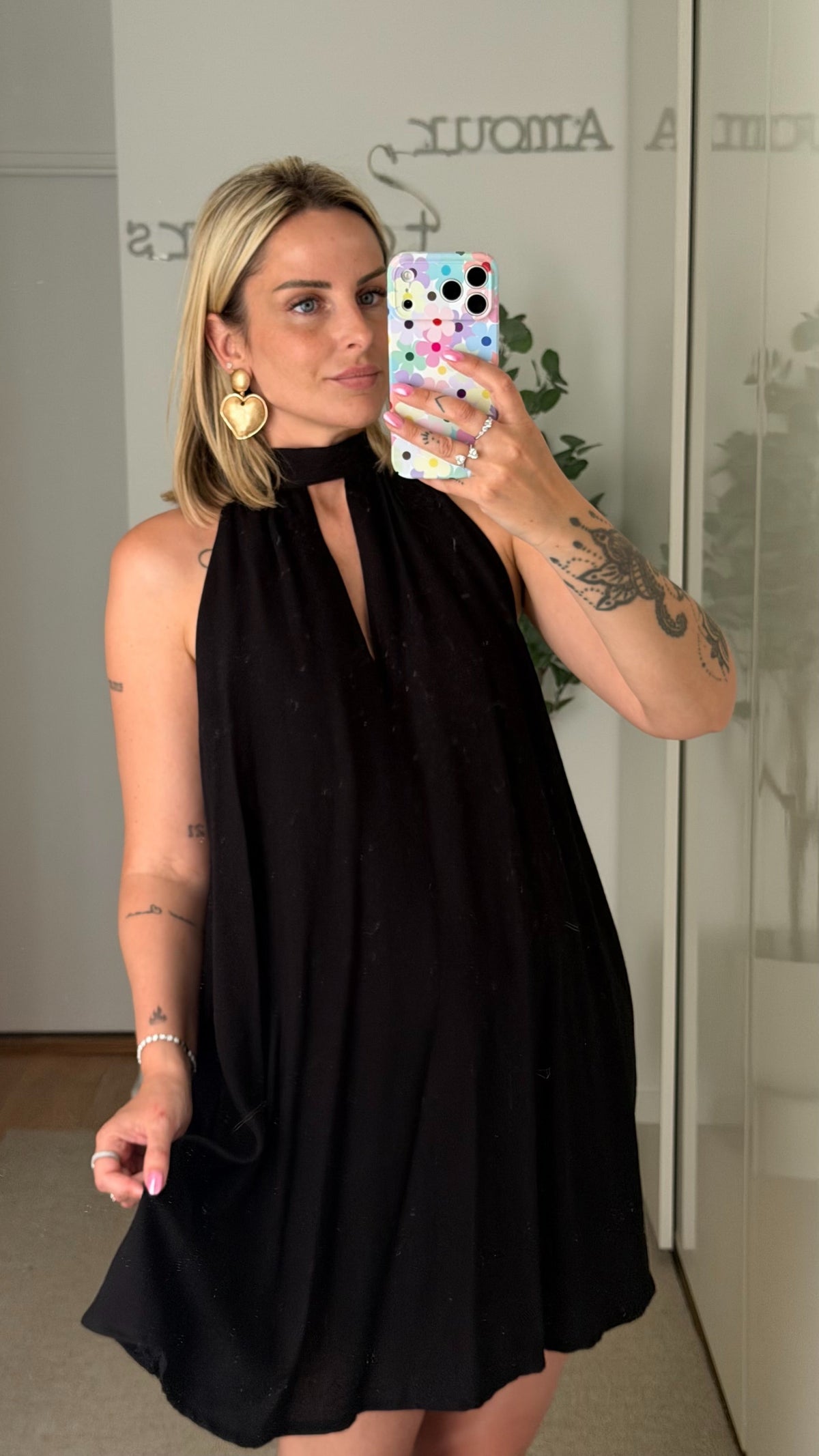 Robe Lina - Noire - ROSABAYA