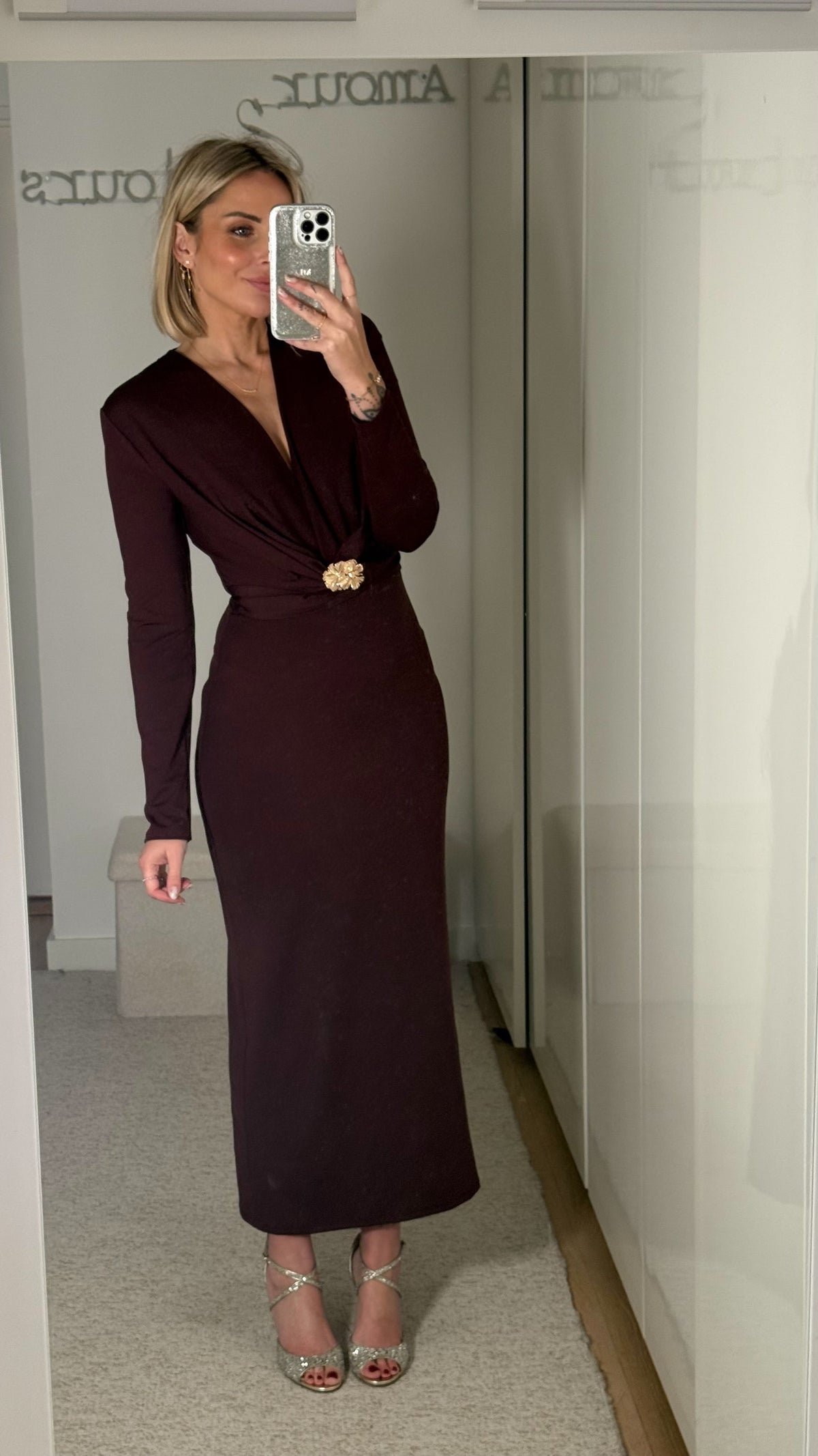 Robe Lucia - Bordeaux - ROSABAYA