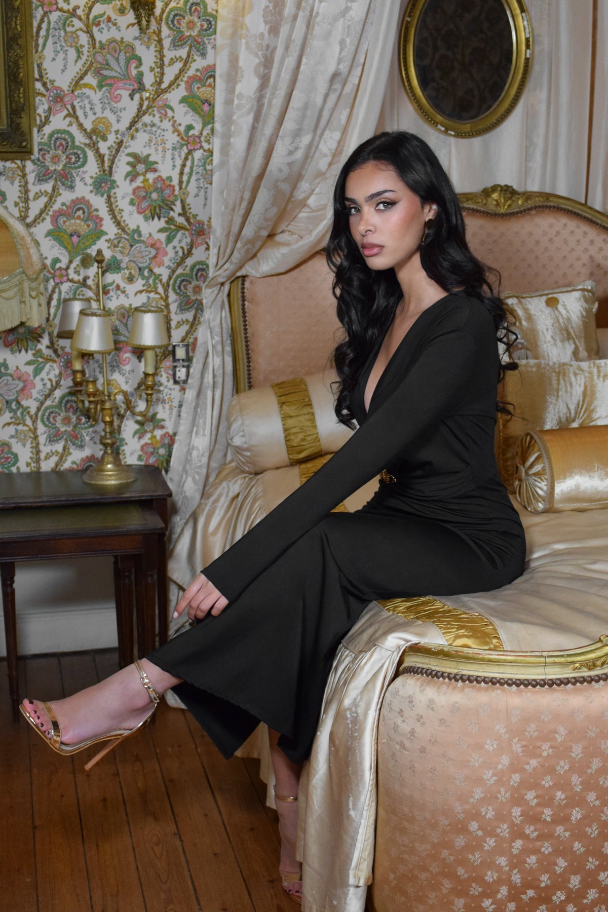 Robe Lucia - Noire - ROSABAYA