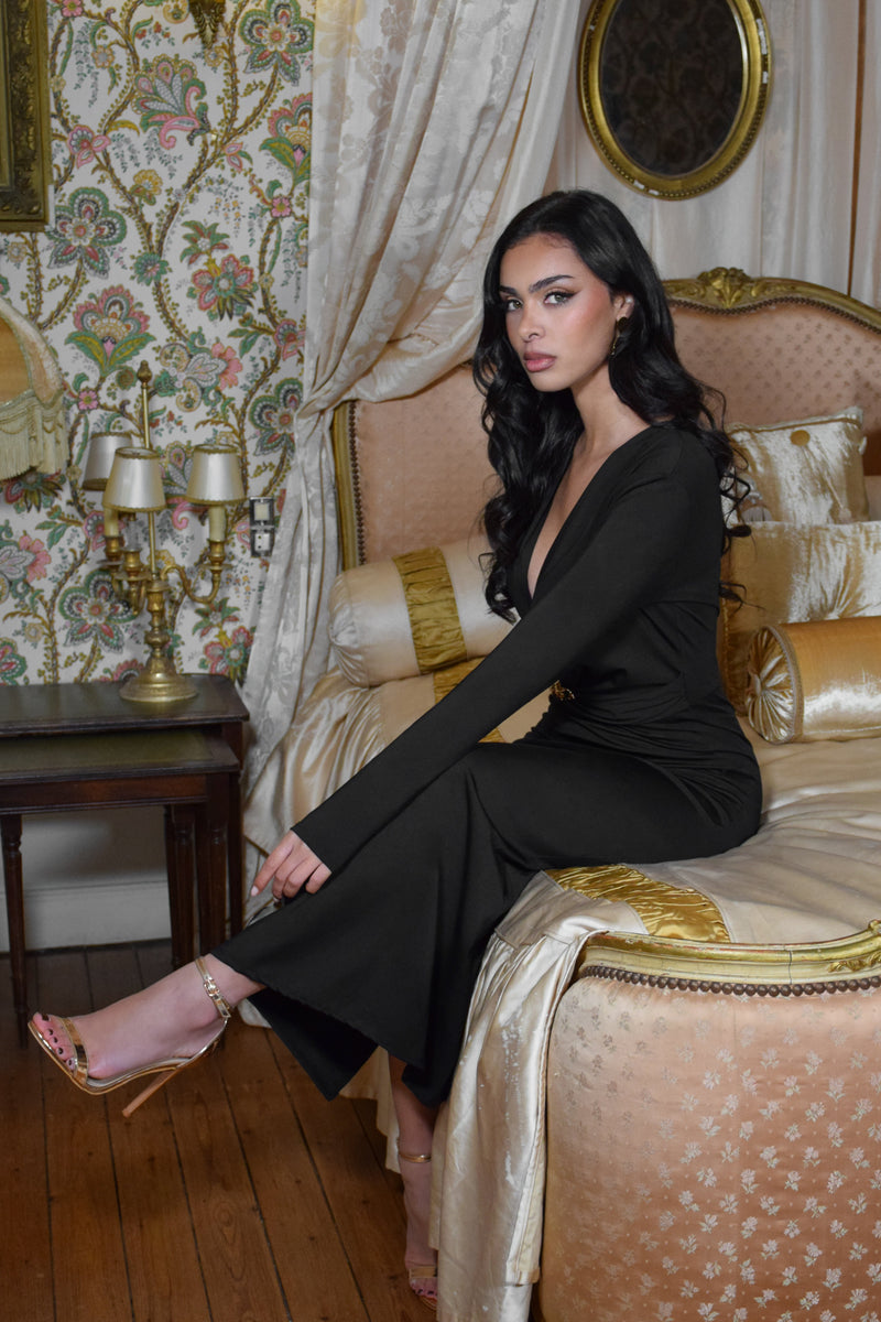 Robe Lucia - Noire - ROSABAYA