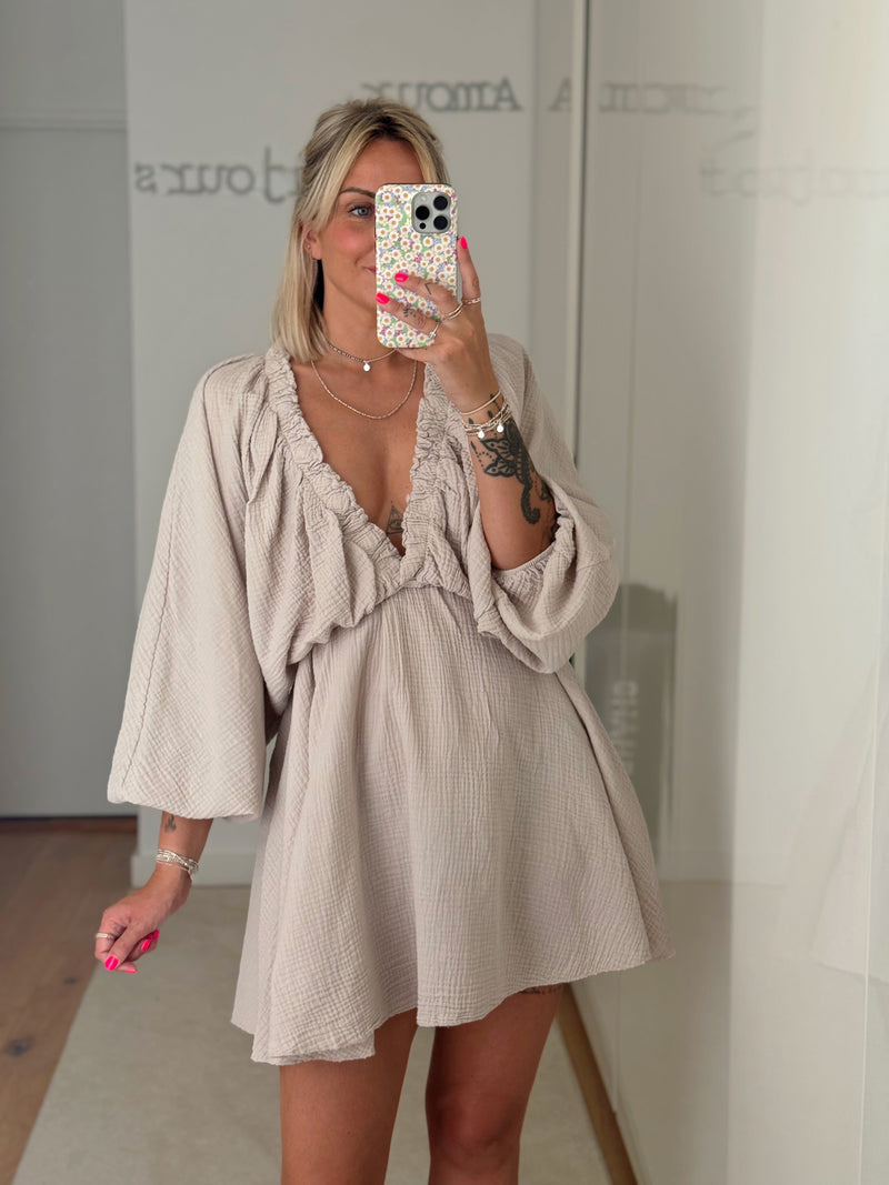 Robe Nina - Beige - ROSABAYA