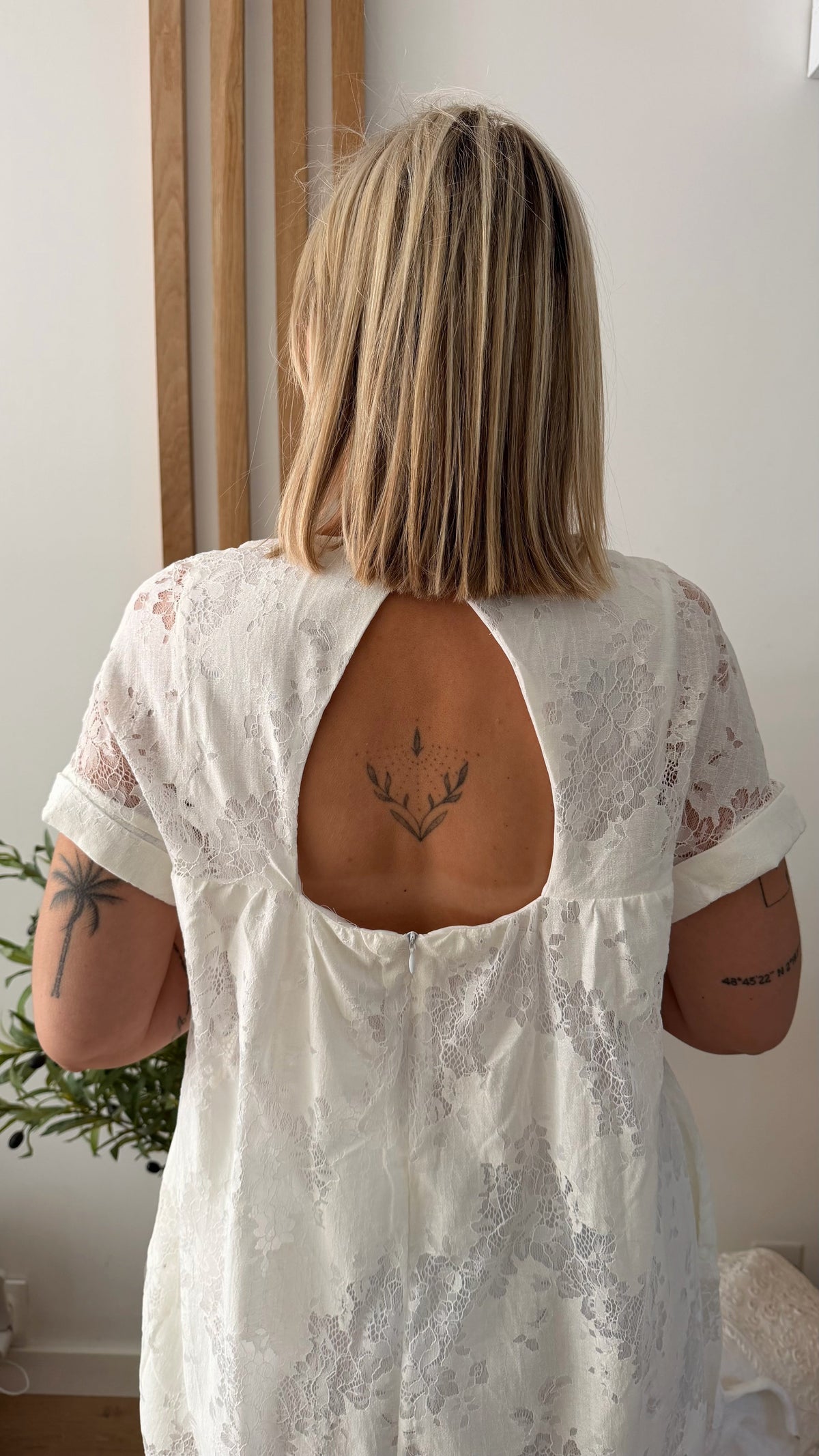 Robe - short Chloé - ROSABAYA