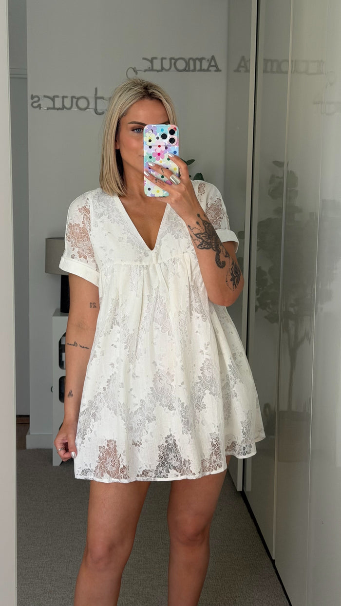Robe - short Chloé - ROSABAYA