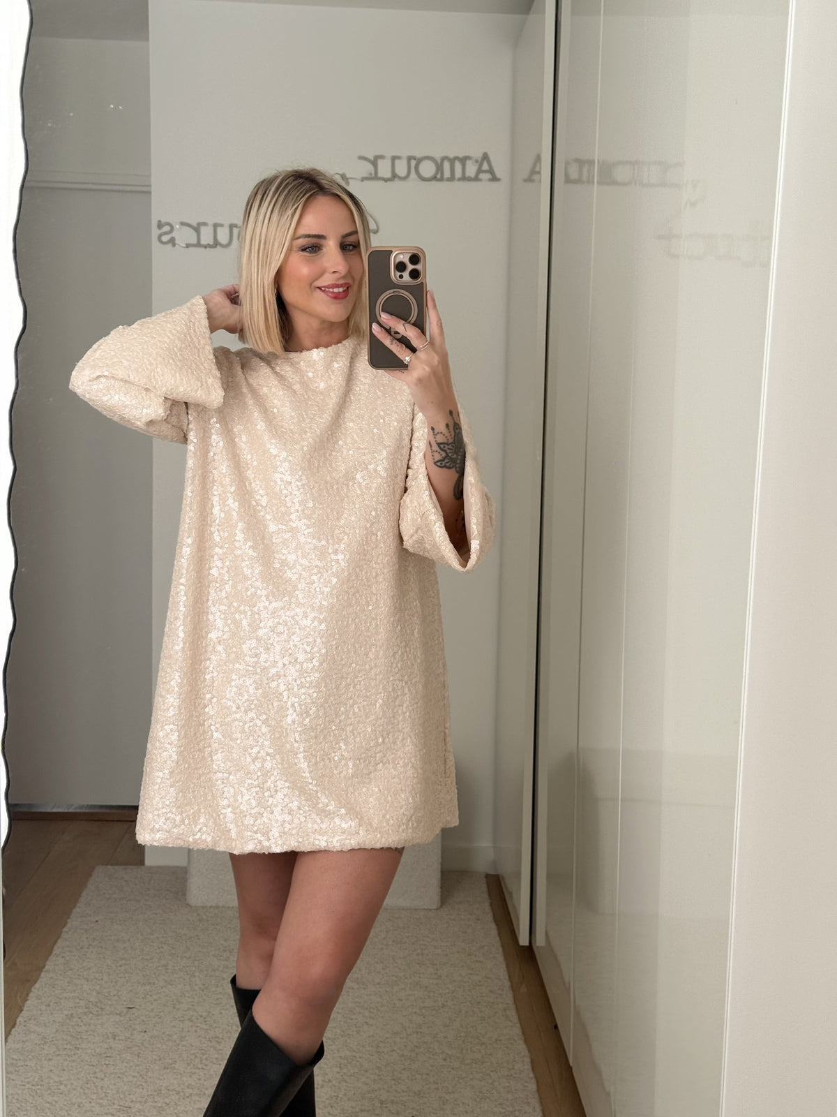 Robe Star - Beige - ROSABAYA