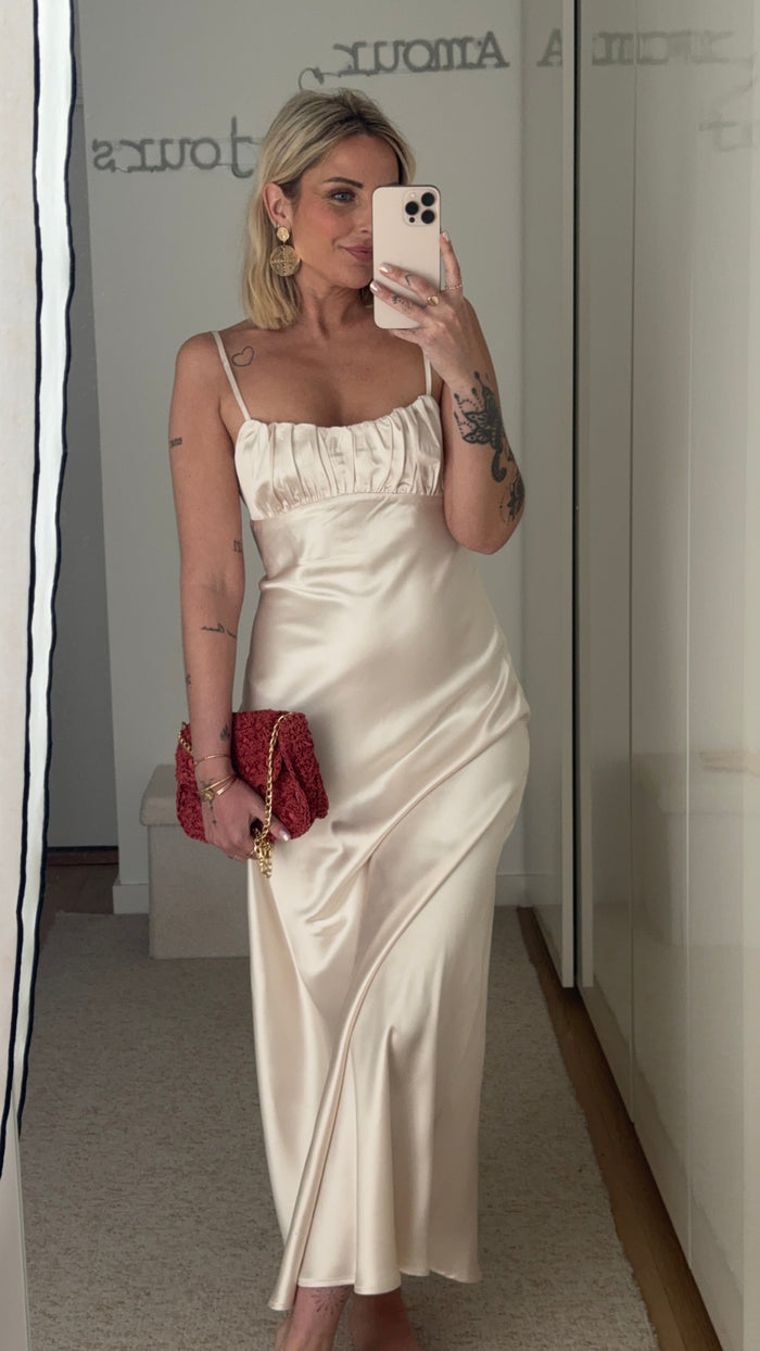 Robe Tira - Champagne - ROSABAYA