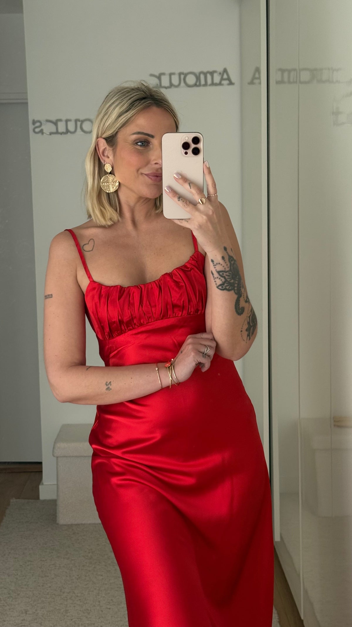Robe Tira - Rouge - ROSABAYA