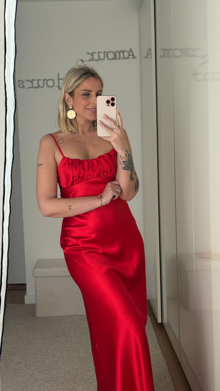 Robe Tira - Rouge - ROSABAYA