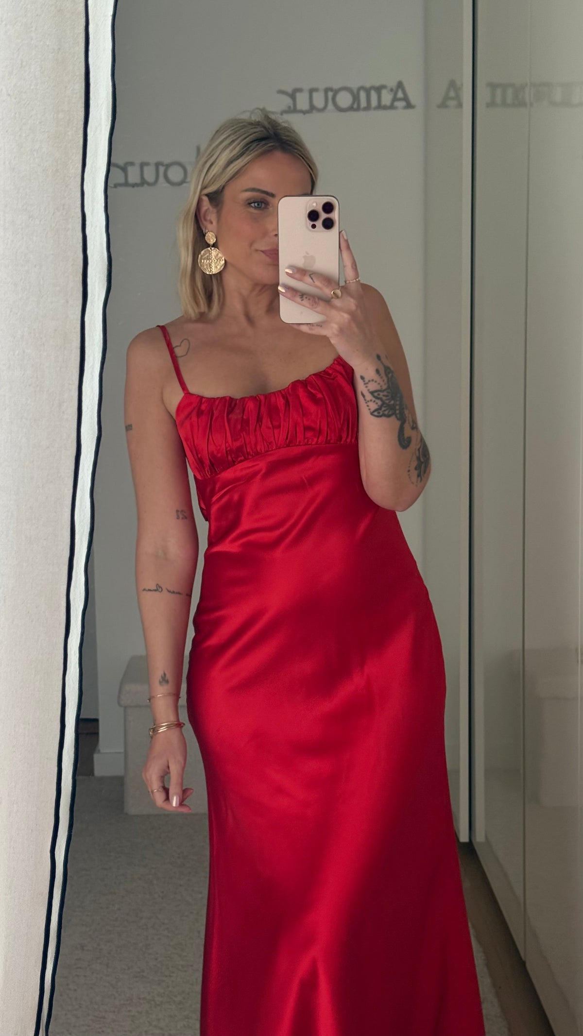 Robe Tira - Rouge - ROSABAYA