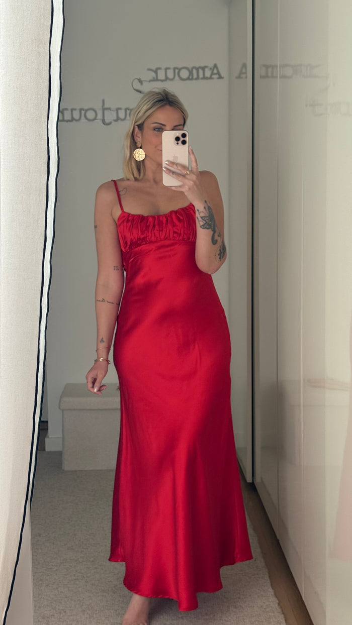 Robe Tira - Rouge - ROSABAYA