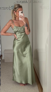 Robe Tira - Vert sauge - ROSABAYA