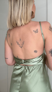 Robe Tira - Vert sauge - ROSABAYA