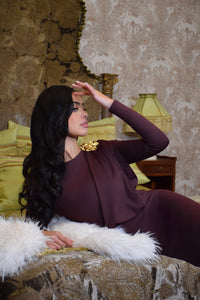 Robe Viviane - Bordeaux - ROSABAYA