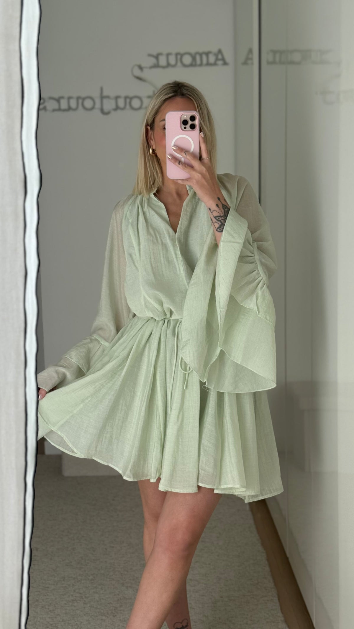 Robe Zelie - Verte - ROSABAYA