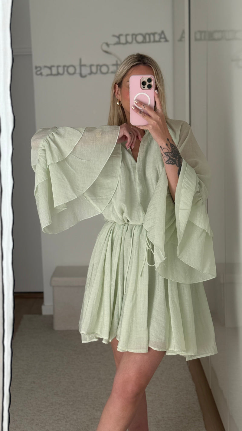 Robe Zelie - Verte - ROSABAYA