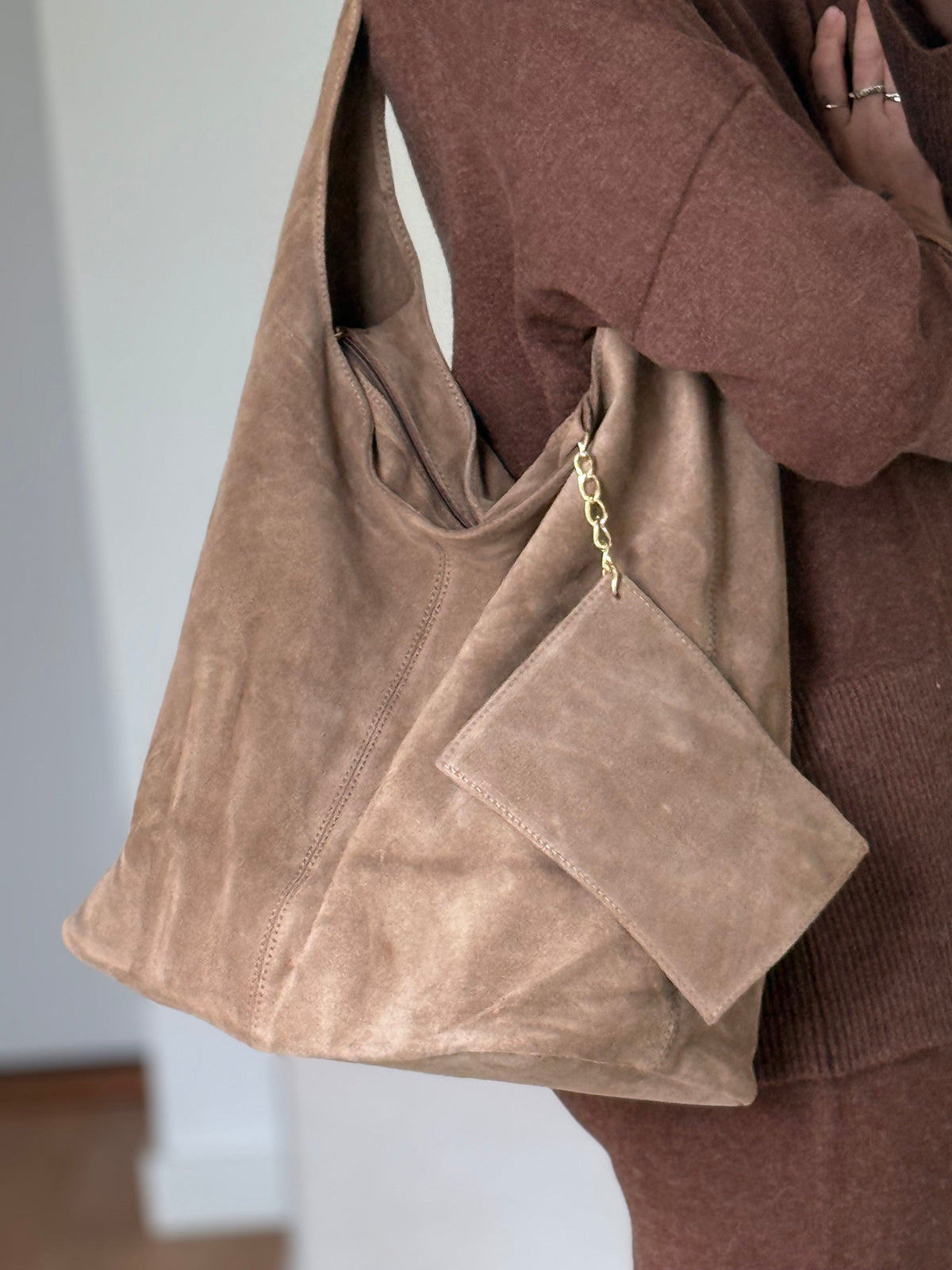 Sac Cabas - Taupe - ROSABAYA