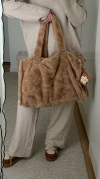 Sac Cabas - Taupe - ROSABAYA