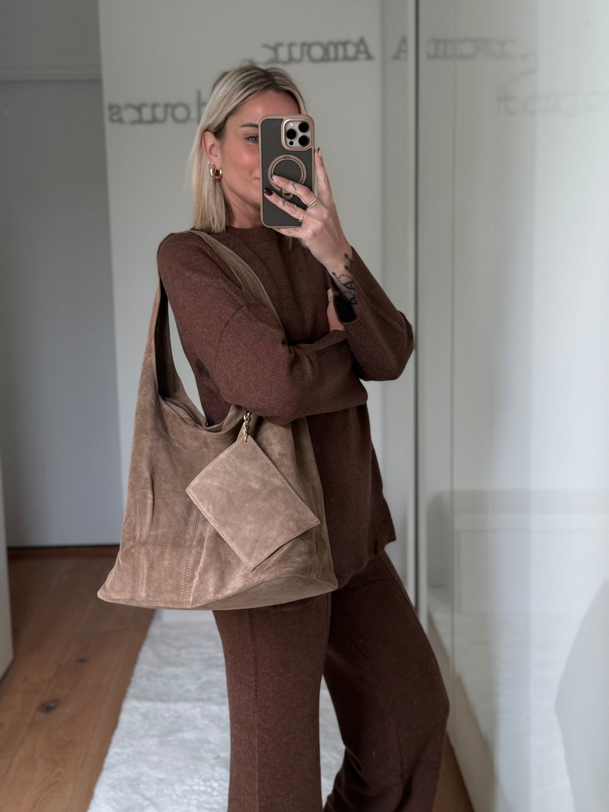 Sac Cabas - Taupe - ROSABAYA