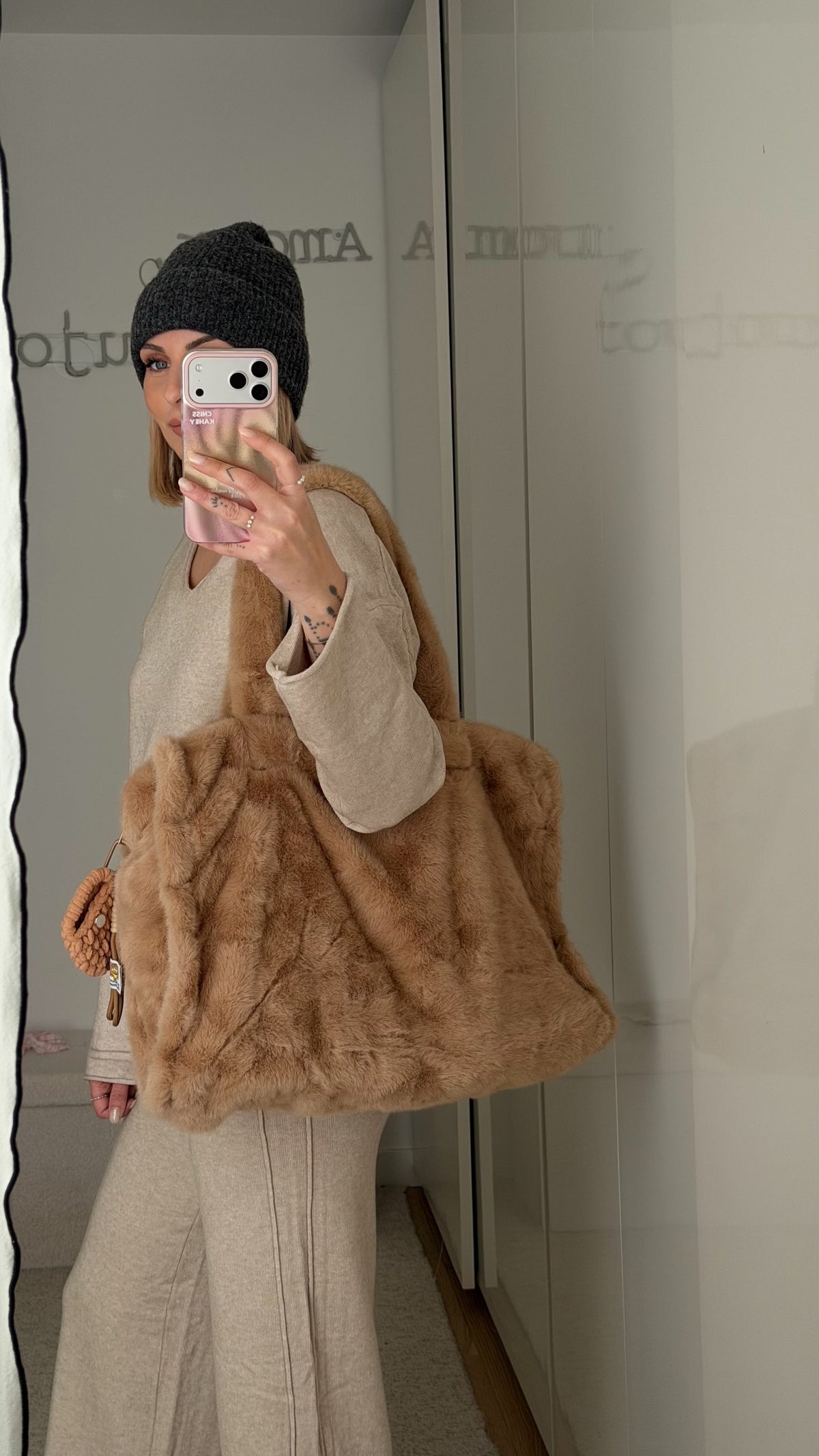 Sac Cabas - Taupe - ROSABAYA