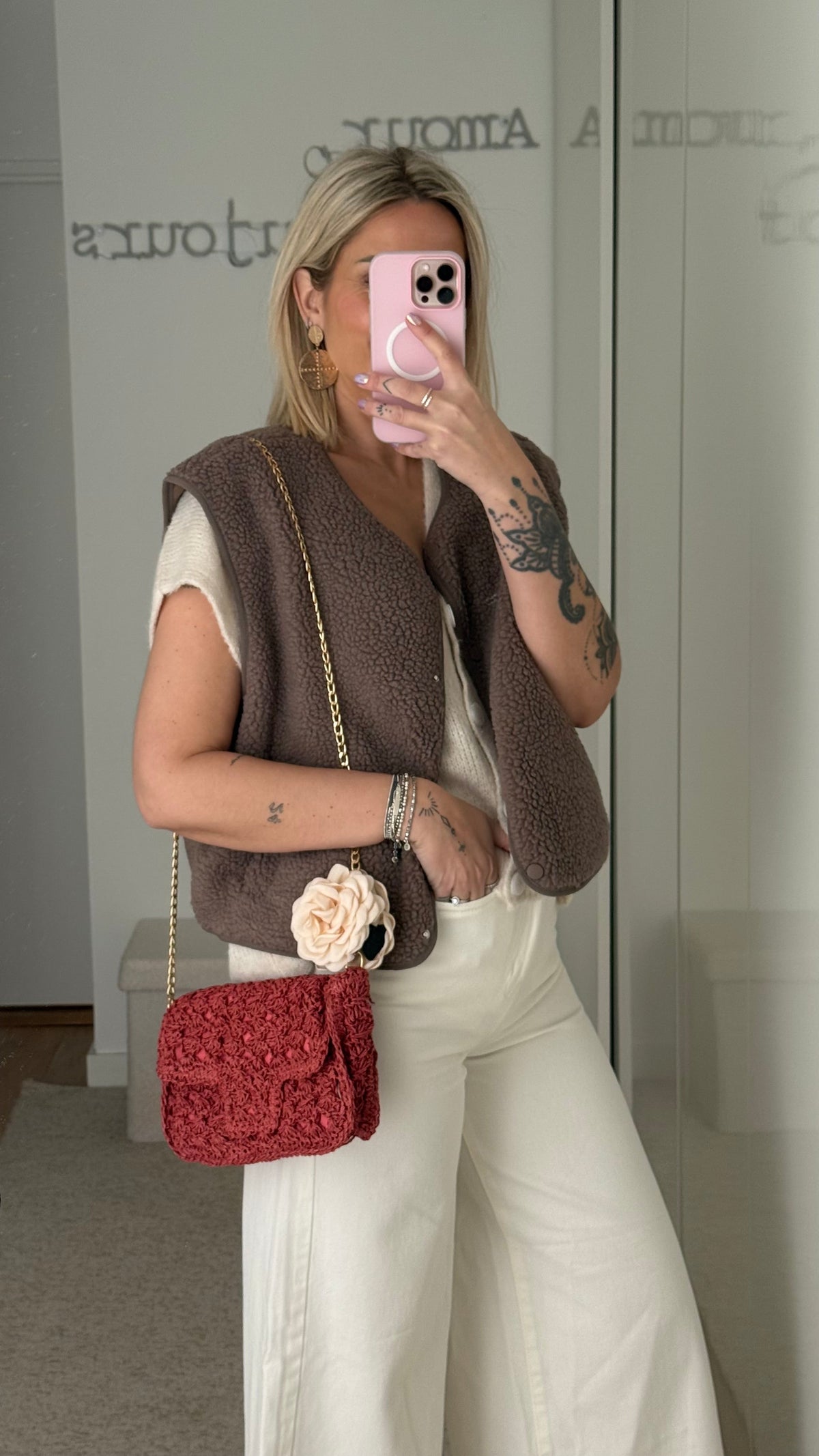 Sac Palma - Rouge - ROSABAYA