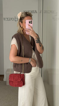 Sac Palma - Rouge - ROSABAYA