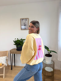 Sweat Bella - Jaune - ROSABAYA