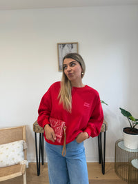Sweat Bella - Rouge - ROSABAYA