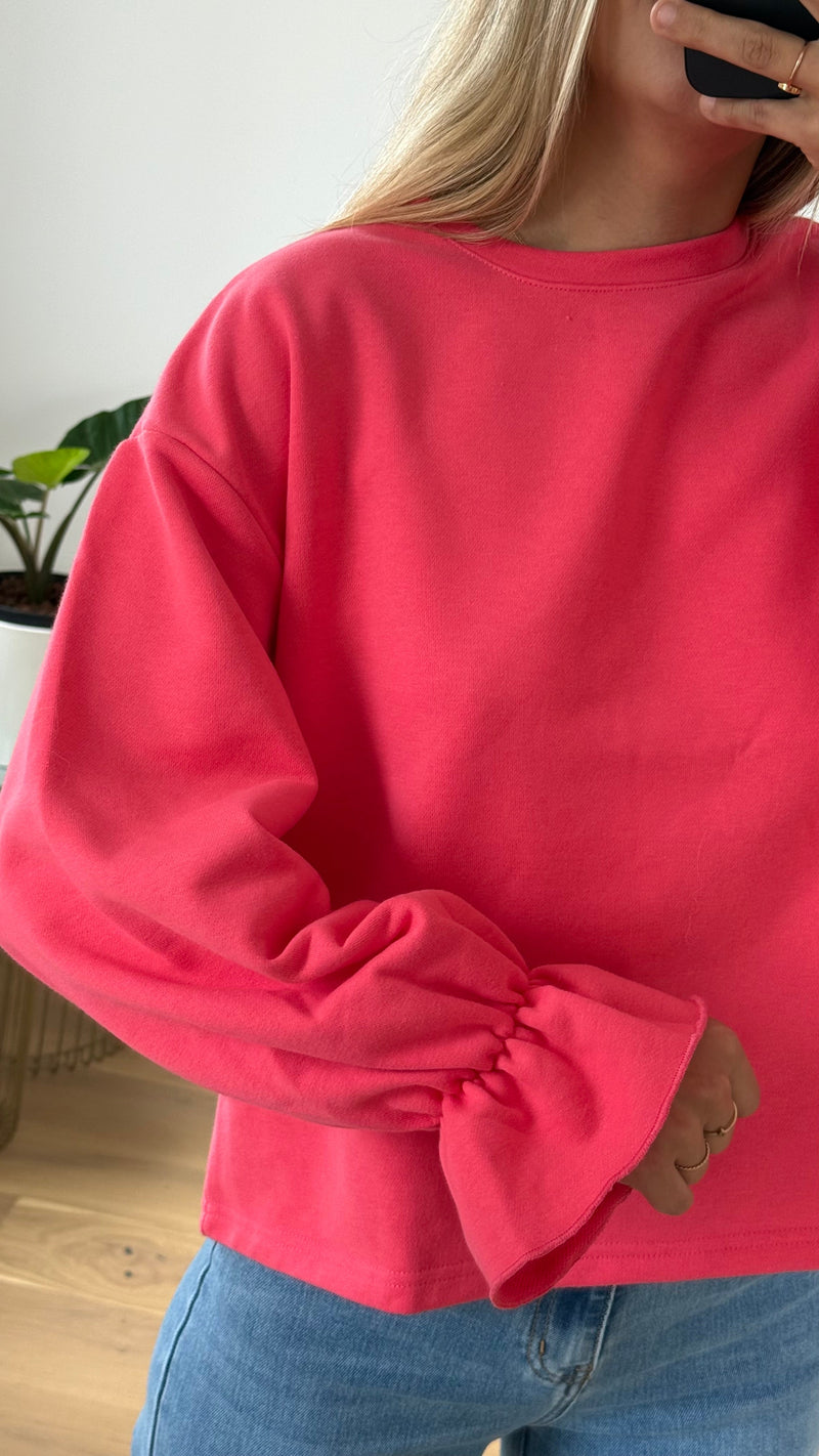 Sweat Charlotte - Corail - ROSABAYA