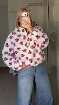 Sweat Sherpa - Fuchsia - ROSABAYA