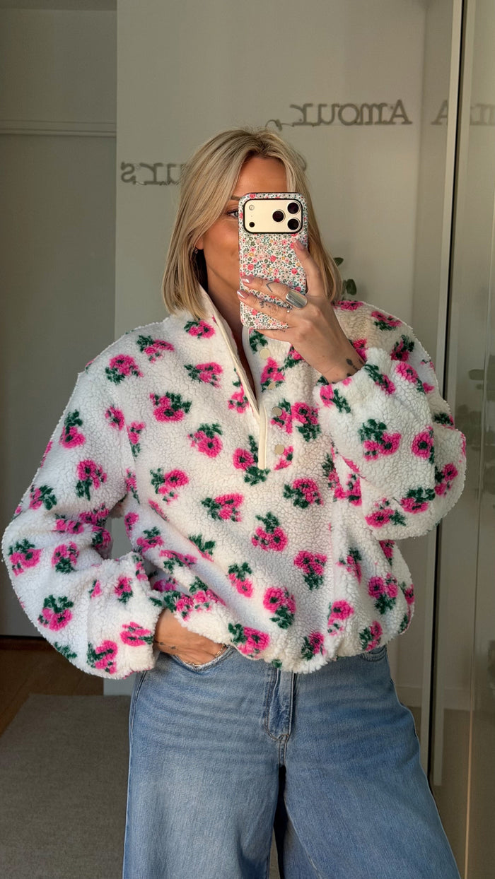 Sweat Sherpa - Fuchsia - ROSABAYA