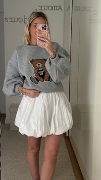 Sweat Teddy - Gris - ROSABAYA