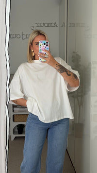 T-shirt Coeur - Blanc - ROSABAYA