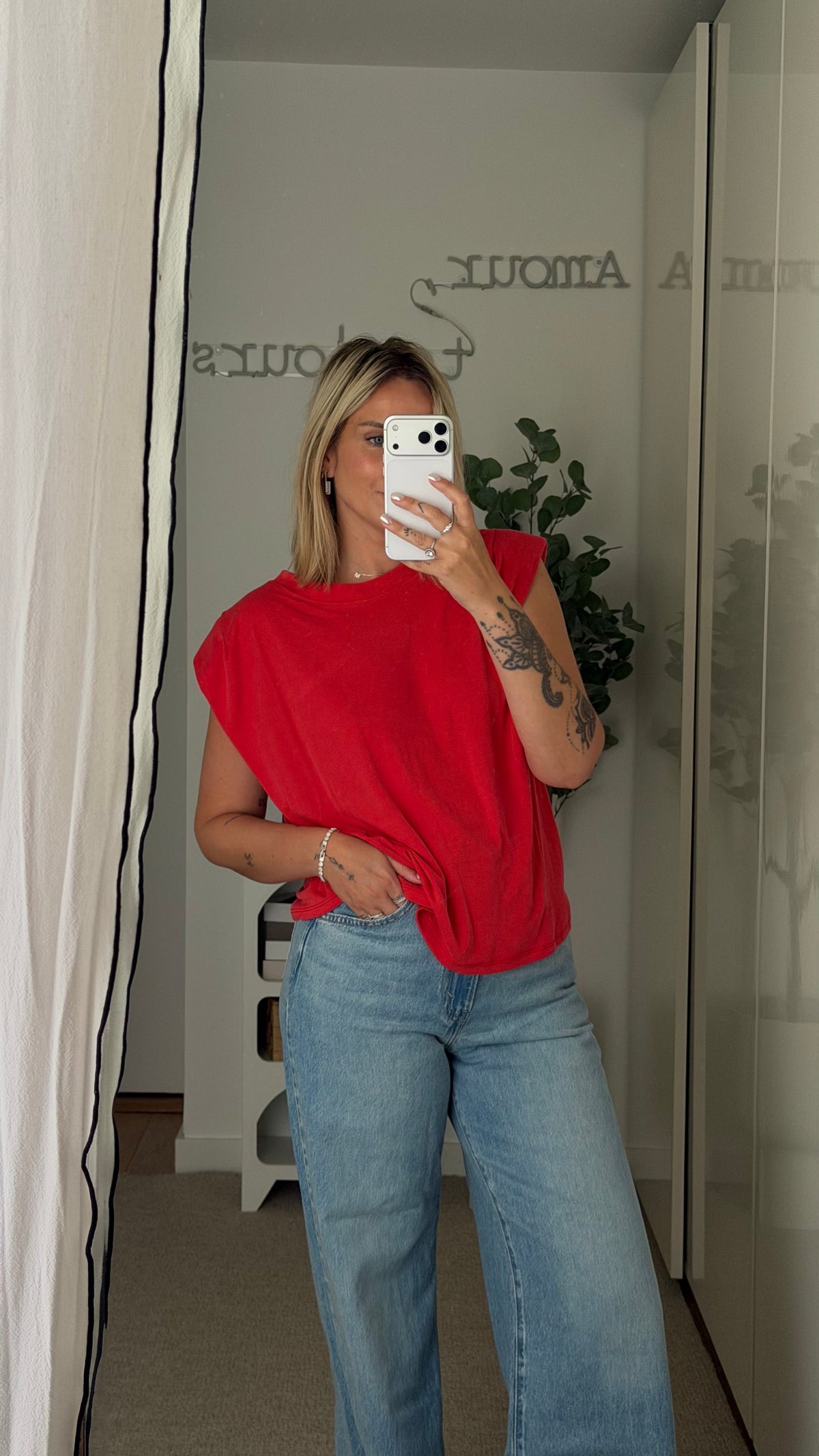 T-shirt Lola rouge - ROSABAYA