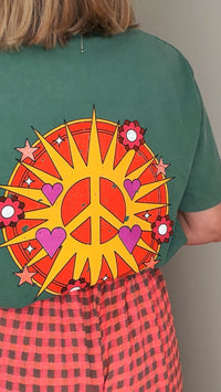 T-shirt Peace - ROSABAYA