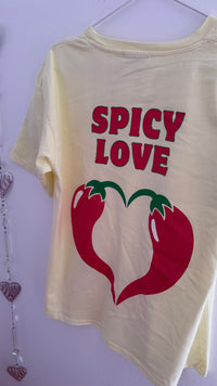 T-shirt Spicy - Jaune - ROSABAYA