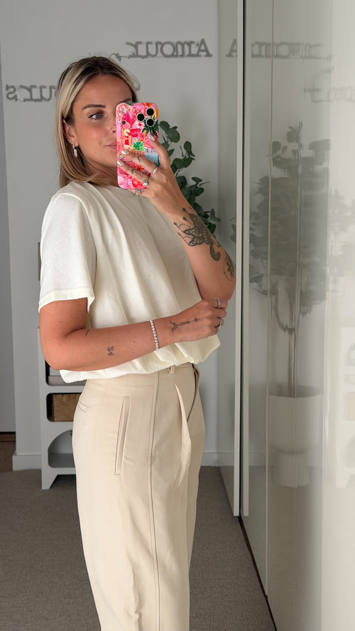 Top Lisa écru - ROSABAYA