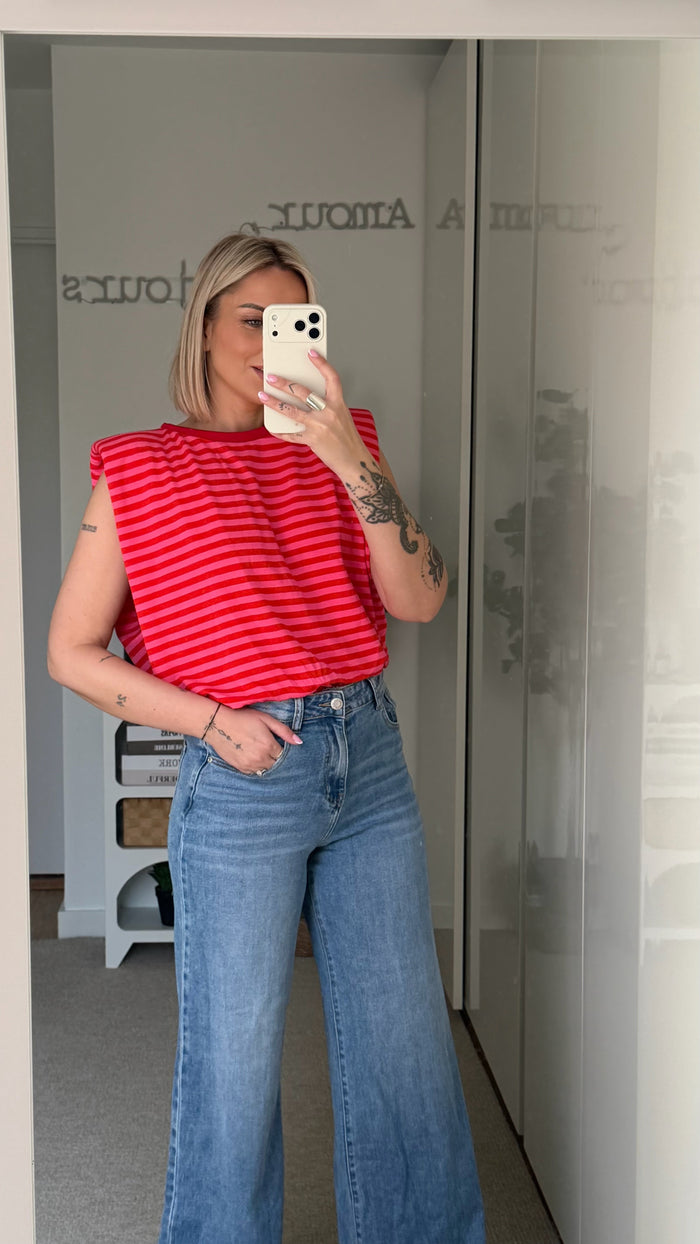 Top Sunny - Rouge - ROSABAYA