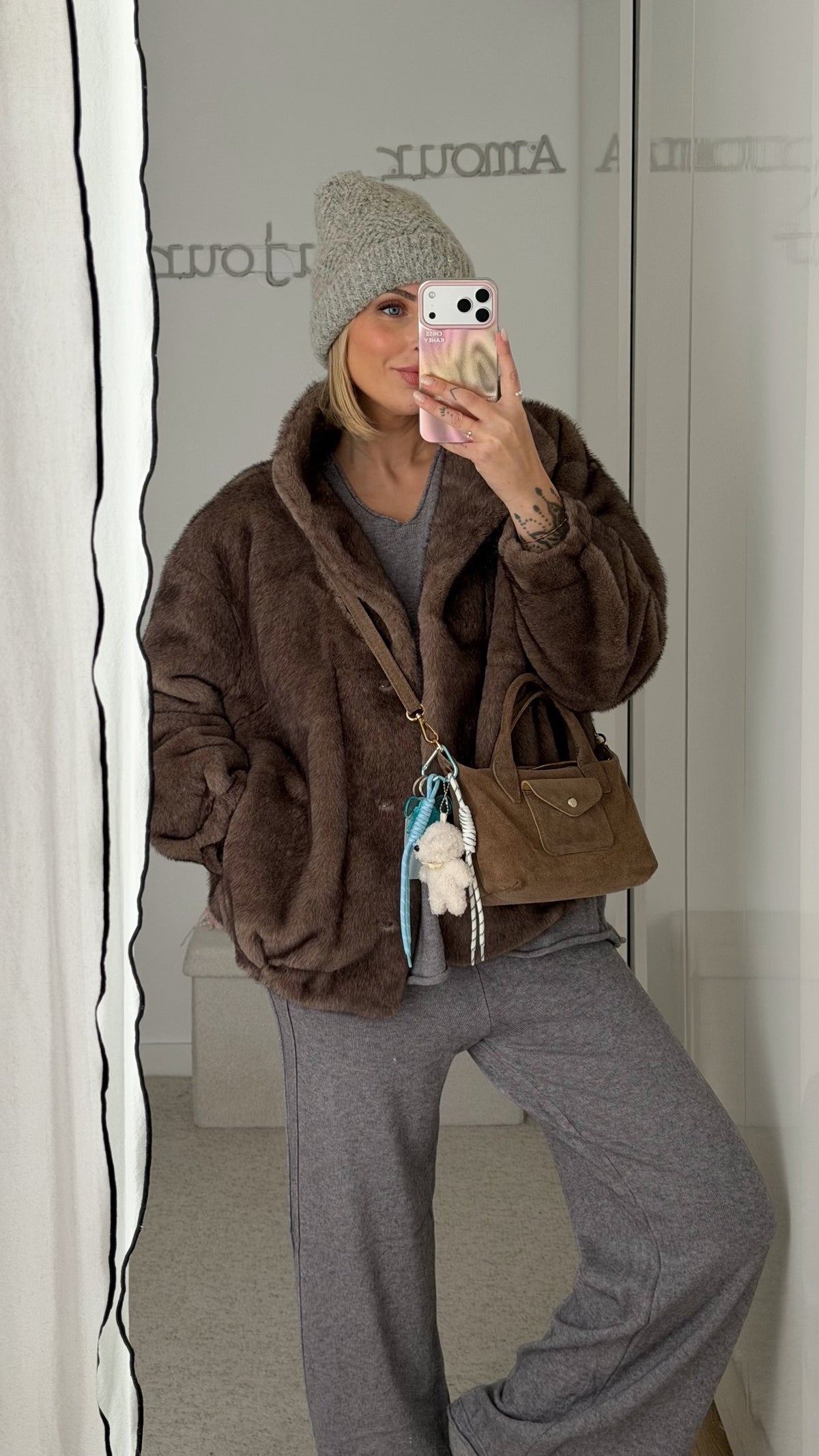 Veste Ambre - Taupe - ROSABAYA