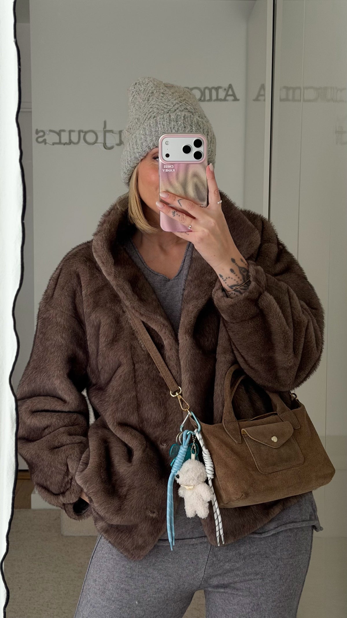 Veste Ambre - Taupe - ROSABAYA