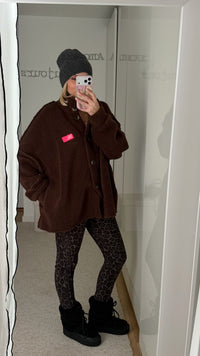 Veste Audrey - Marron - ROSABAYA