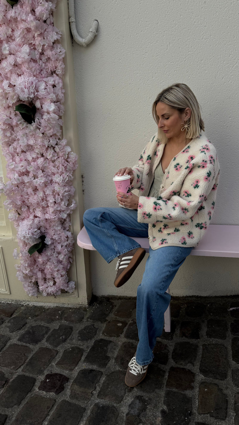 Veste Fleurs (précommande) - ROSABAYA