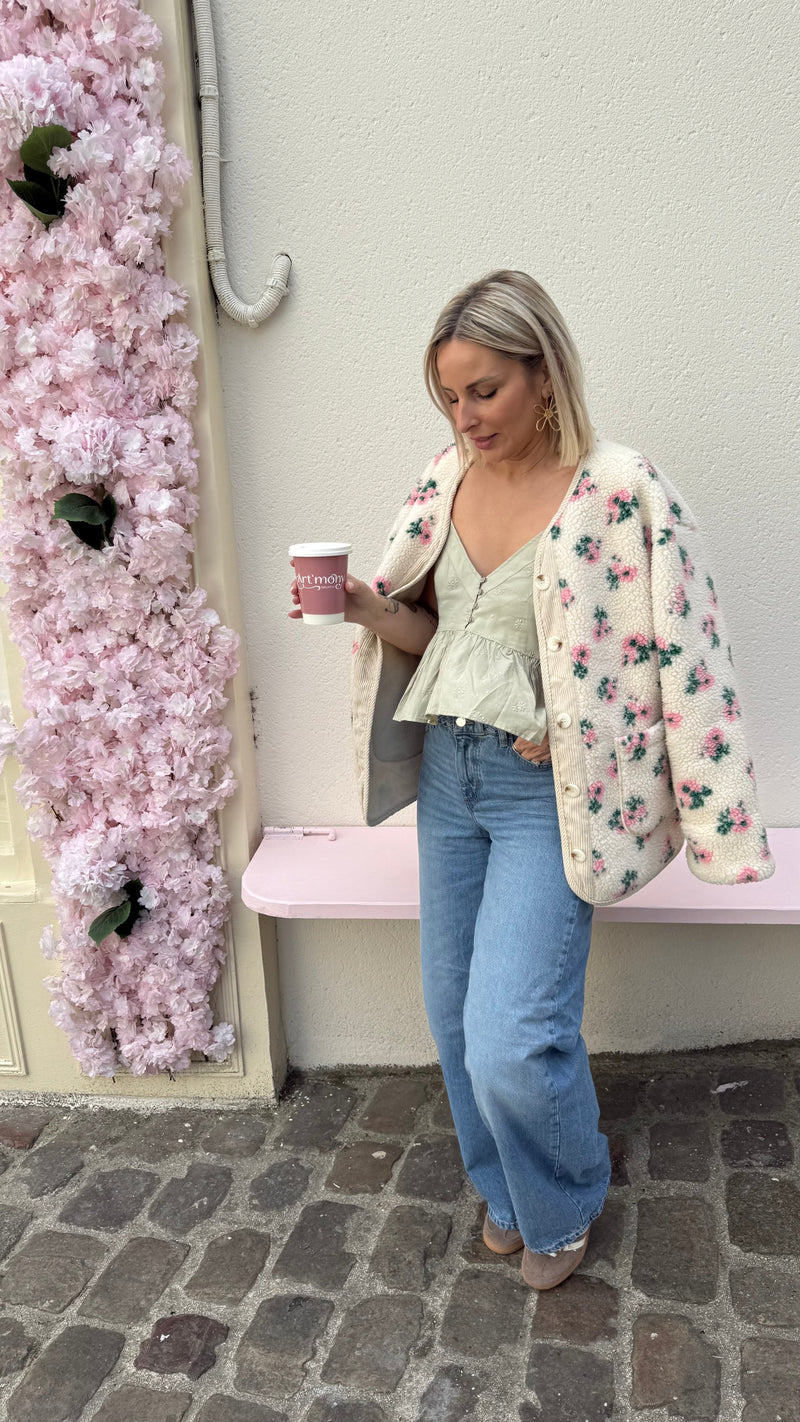 Veste Fleurs (précommande) - ROSABAYA