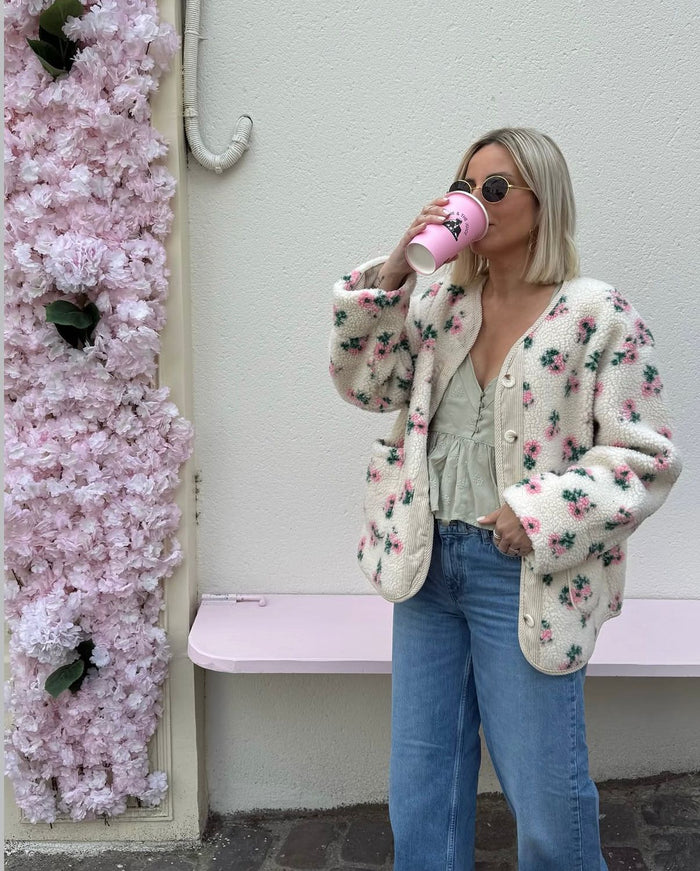 Veste Fleurs (précommande) - ROSABAYA