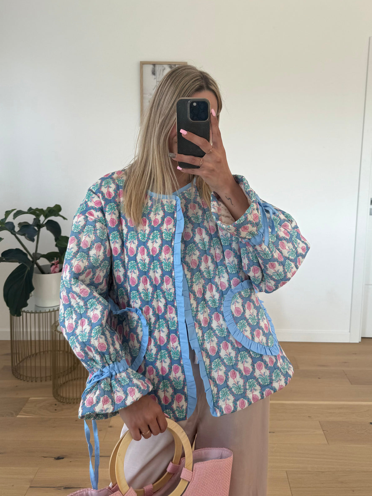 Veste Lison - Bleue - ROSABAYA