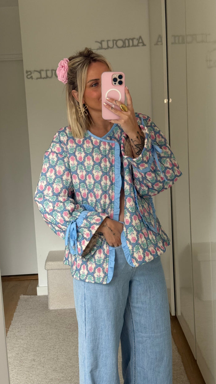 Veste Lison - Bleue - ROSABAYA