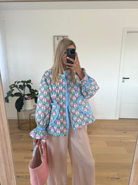 Veste Lison - Bleue - ROSABAYA