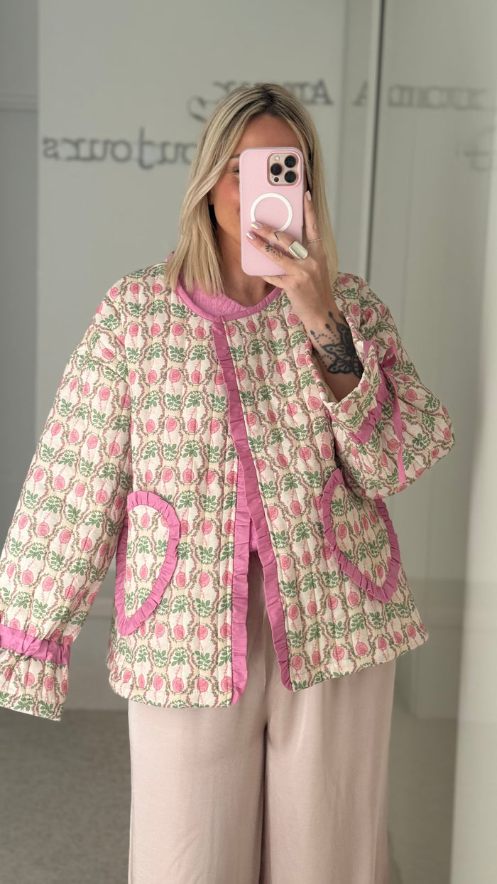 Veste Lison - Rose - ROSABAYA
